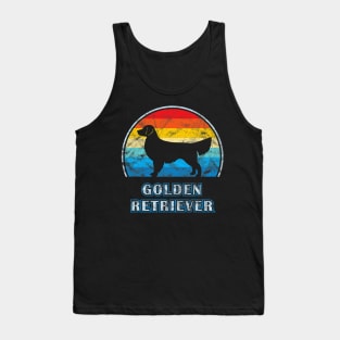 Golden Retriever Vintage Tank Top